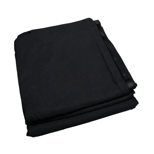 3 x 2.5m Black Molton Drape