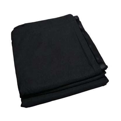 3 x 2.5m Black Molton Drape