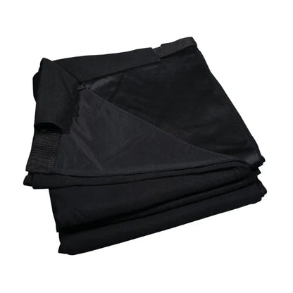 3 x 3m Black Molton Drape
