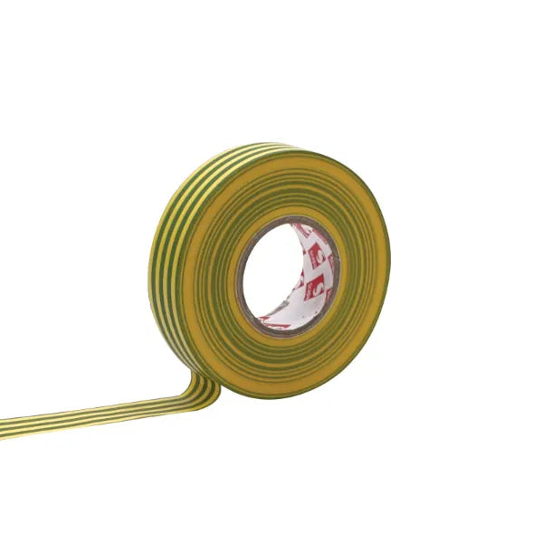 Premium PVC Insulation Tape 2702 19mm x 33m - Yellow/Green