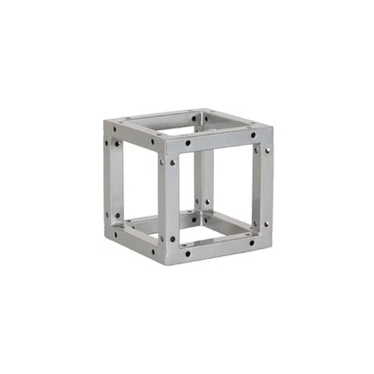Quad Steel DecoTruss Box Corner, Silver