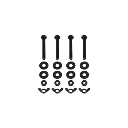 Quad Steel DecoTruss Bolt Pack, Black