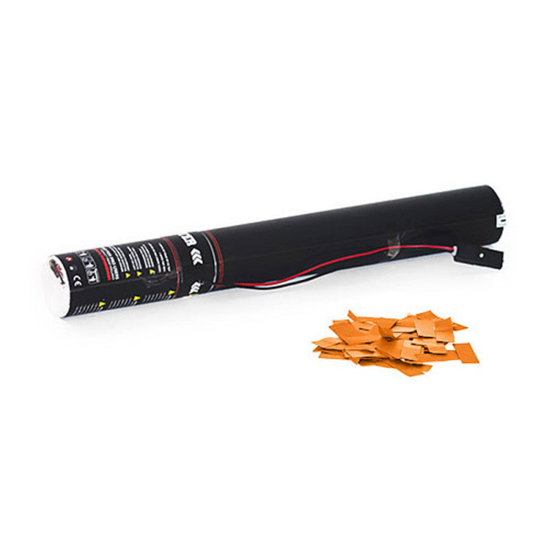 Electric Confetti Cannon 50cm - Orange