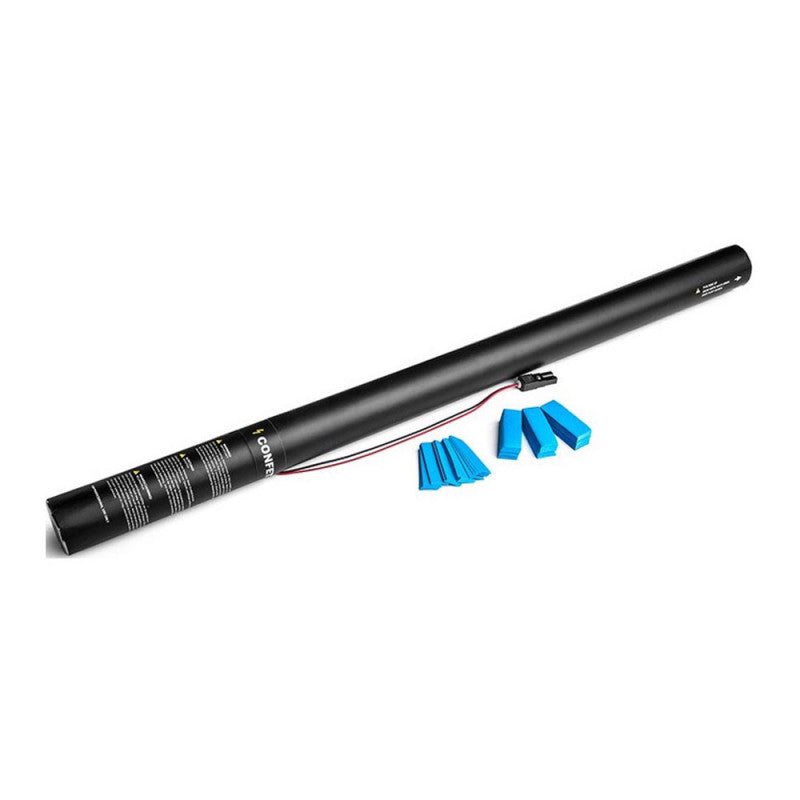 Electric Confetti Cannon 80cm - Light Blue