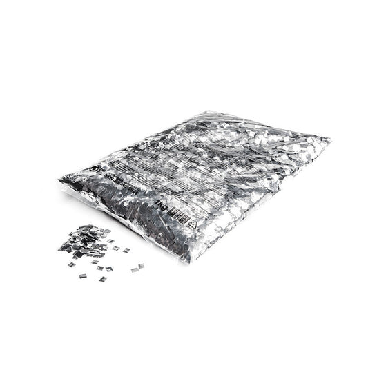 Metallic Confetti Raindrops 6x6mm - Silver