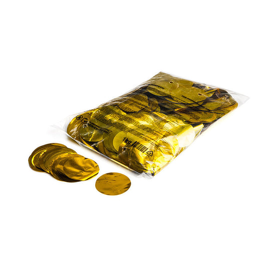 Metallic Confetti Flower 55mm - Gold