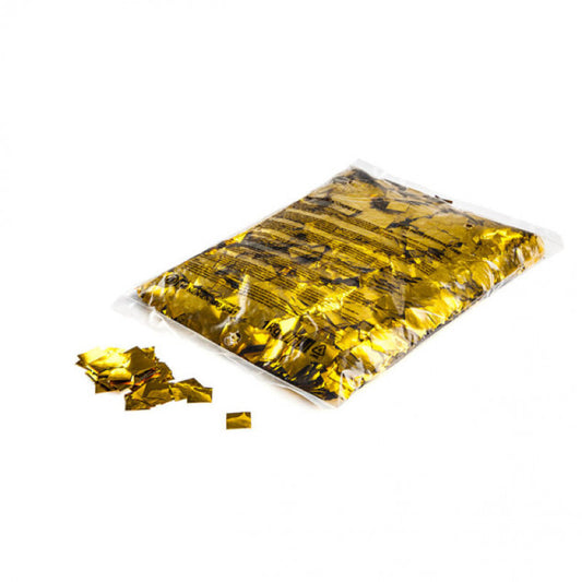 Metallic Confetti Squares 17x17mm - Gold
