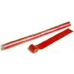 Streamer 20m x 5cm - Red Metalllic