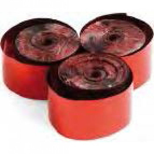 Streamer 10m x 5cm - Red Metallic