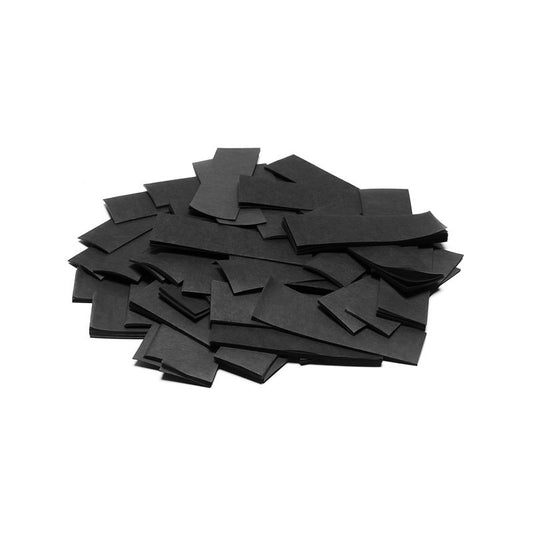 Slowfall Confetti Rectangles 55x17mm - Black