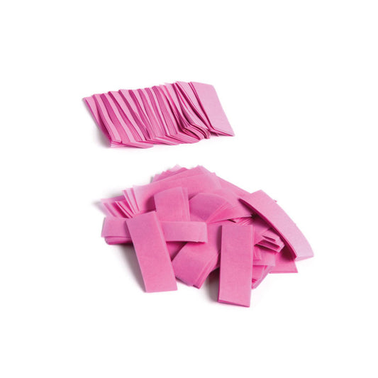 Slowfall Confetti Rectangles 55x17mm - Pink