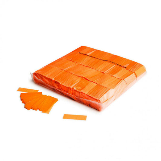 Slowfall UV Confetti Rectangles 55x17mm- Fluo Orange