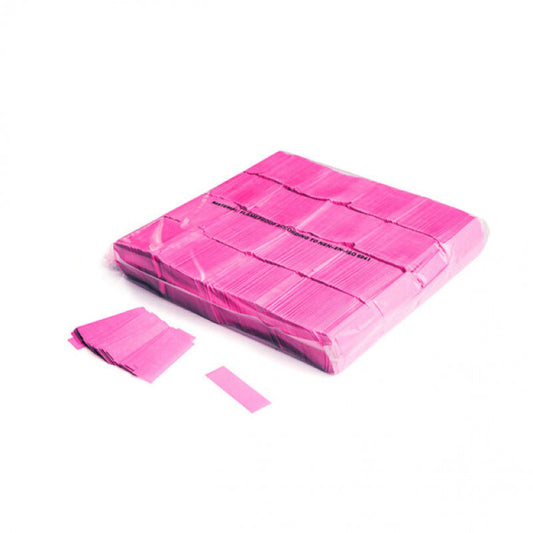 Slowfall UV Confetti Rectangles 55x17mm- Fluo Pink
