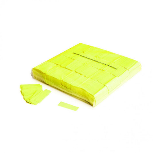 Slowfall UV Confetti Rectangles 55x17mm- Fluo Yellow
