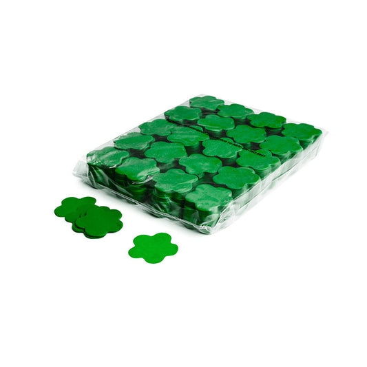 Slowfall Confetti Flowers 55mm - Dark Green