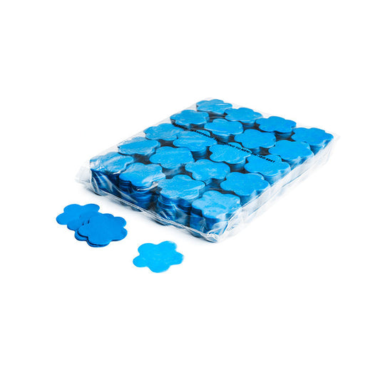 Slowfall Confetti Flowers 55mm - Light Blue