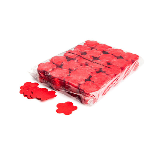 Slowfall Confetti Flowers 55mm - Red