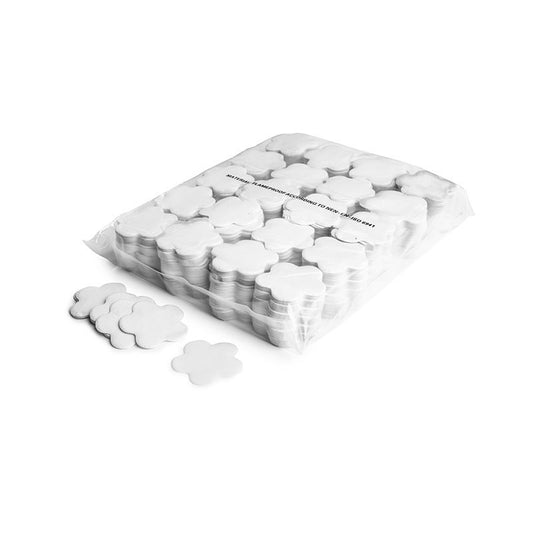 Slowfall Confetti Flowers 55mm - White