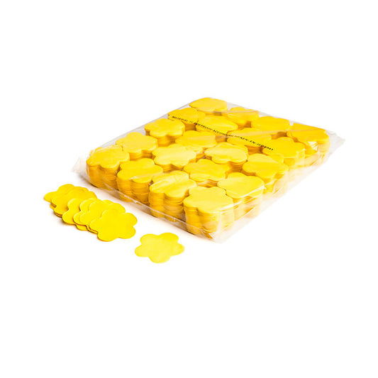 Slowfall Confetti Flowers 55mm - Yellow