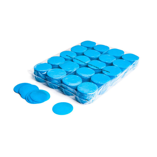 Slowfall Confetti Round 55mm - Light Blue