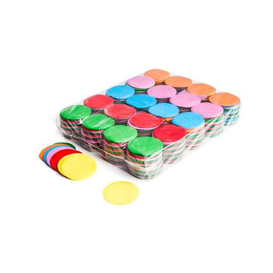 Slowfall Confetti Round 55mm - Multicolor
