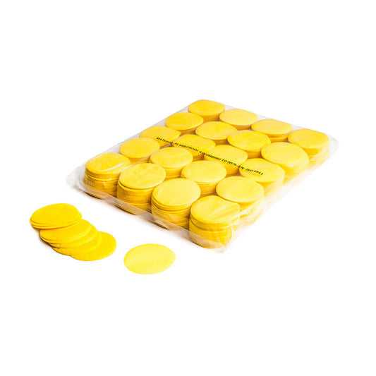Slowfall Confetti Round 55mm - Yellow