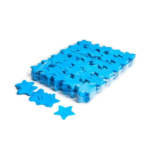 Slowfall Confetti Stars 55mm - Light Blue