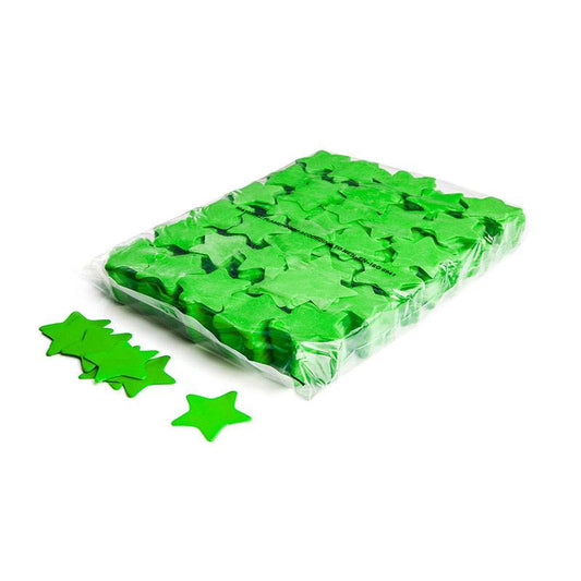 Slowfall Confetti Stars 55mm - Light Green
