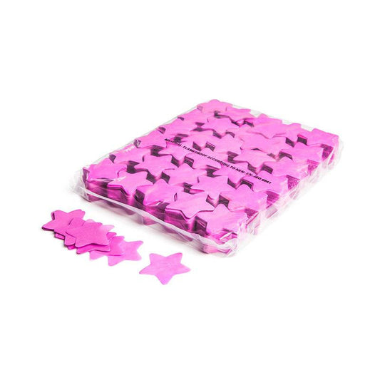 Slowfall Confetti Stars 55mm - Pink