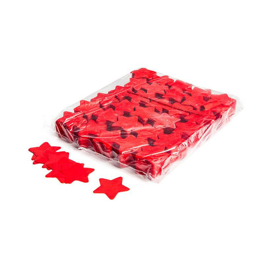 Slowfall Confetti Stars 55mm - Red